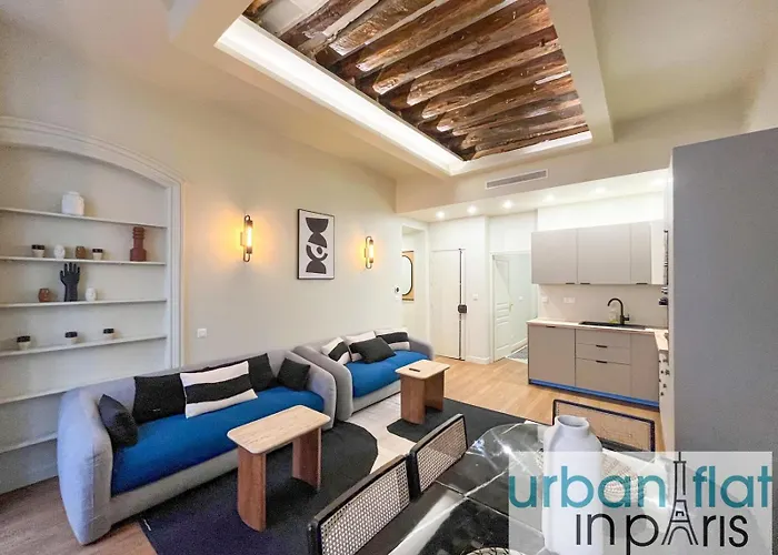 Urban Flat 188 - Stunning 4 Bedroom Flat In * פריז